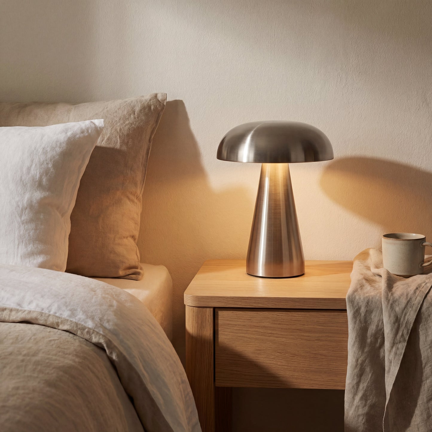 Halo mushroom lamp
